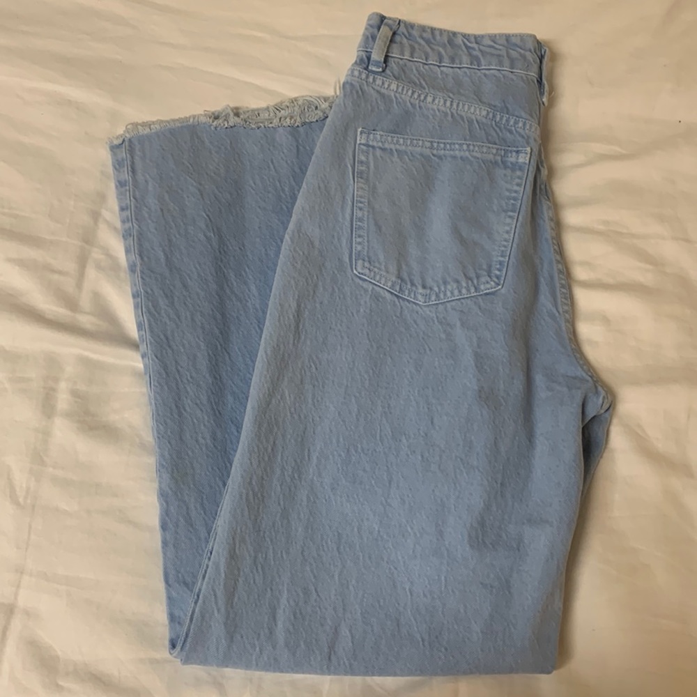 Zara blue denim pant